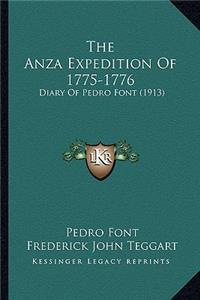 Anza Expedition Of 1775-1776