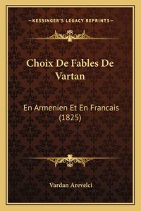 Choix De Fables De Vartan