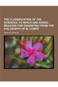 The Classification of the Sciences