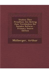 Studien Uber Proudhon