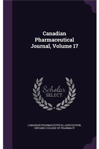Canadian Pharmaceutical Journal, Volume 17
