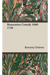 Restoration Comedy 1660-1720