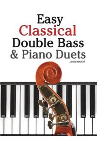 Easy Classical Double Bass & Piano Duets