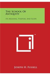 School of Antiquity