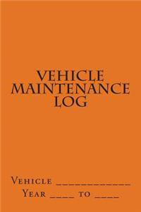 Vehicle Maintenance Log