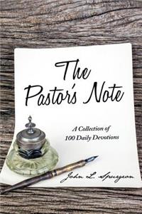 Pastor's Note