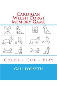 Cardigan Welsh Corgi Memory Game