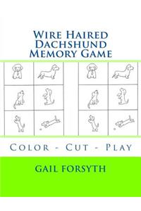 Wire Haired Dachshund Memory Game