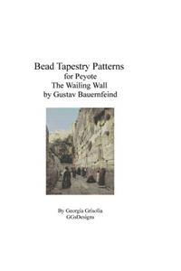 Bead Tapestry Pattern for Peyote The Wailing Wall by Gustav Bauernfeind