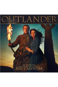 2021 Outlander 16-Month Wall Calendar