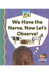 We Have the Nerve Now Let's Observe