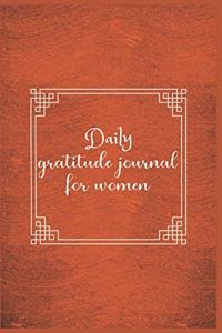 Daily Gratitude Journal For Women