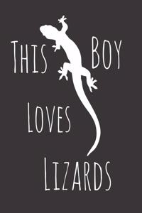 This Boy Loves Lizards