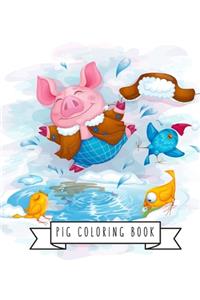 Pig Coloring Book