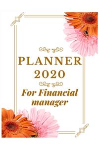 Planner 2020 for Financial manager