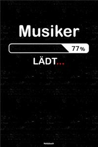 Musiker Lädt... Notizbuch
