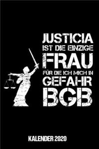 Kalender 2020 Justitia
