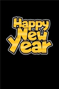 Happy New Year Notebook