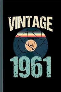 Vintage 1961