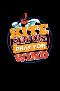 Kite Surfers Pray For Wind