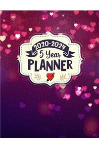 2020 - 2024 5 Year Planner