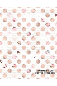 Minimalist Art Dotted Notebook