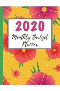 2020 Monthly Budget Planner