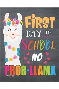 First Day Of School No Prob-llama