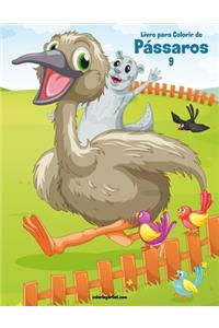 Livro para Colorir de Pássaros 9
