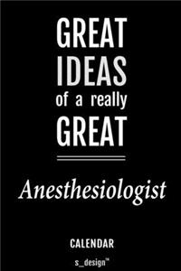 Calendar for Anesthesiologists / Anesthesiologist