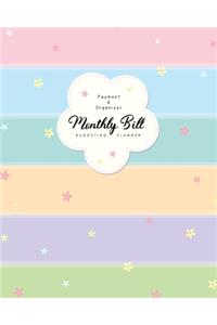 Monthly Bill Payment & Organizer Planner