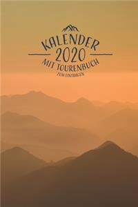 Kalender 2020 mit Tourenbuch zum Eintragen