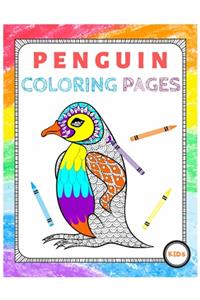 Penguin Coloring Pages