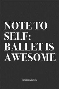 Note To Self