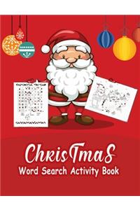 Christmas Word Search Activity Book
