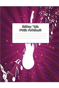 Guitar Tab Music Notebook
