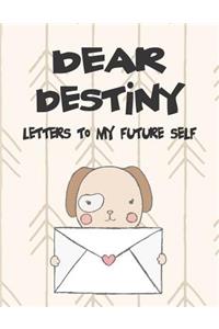 Dear Destiny, Letters to My Future Self