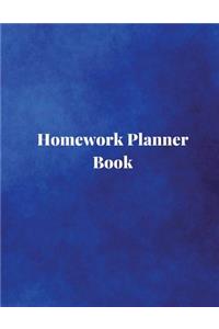 Homework Planner Book
