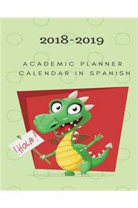 2018-2019 Academic Planner Calendar In Spanish