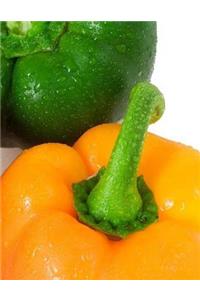 Pepper Capsicum Vegetable Red Green Yellow Chopper Slicer Kitchen Dicer Vegies