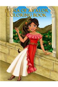 Elena of avalor coloring