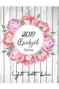 2019 Budget Planner, Get Shit Done