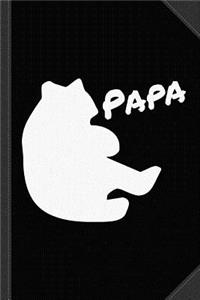 Papa Bear Journal Notebook