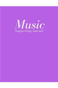 Music Songwriting Journal