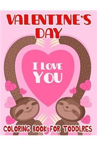 Valentine's Day Coloring Book for Toddlers