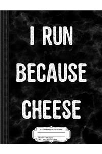 Funny Running Composition Notebook