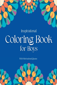 Inspirational Coloring Book for Boys