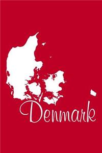 Denmark - Venetian Red Lined Notebook with Margins