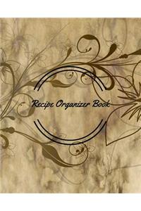 Recipe Organizer Book
