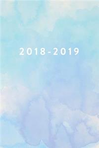 2018 - 2019, 18 Month Weekly & Monthly Planner